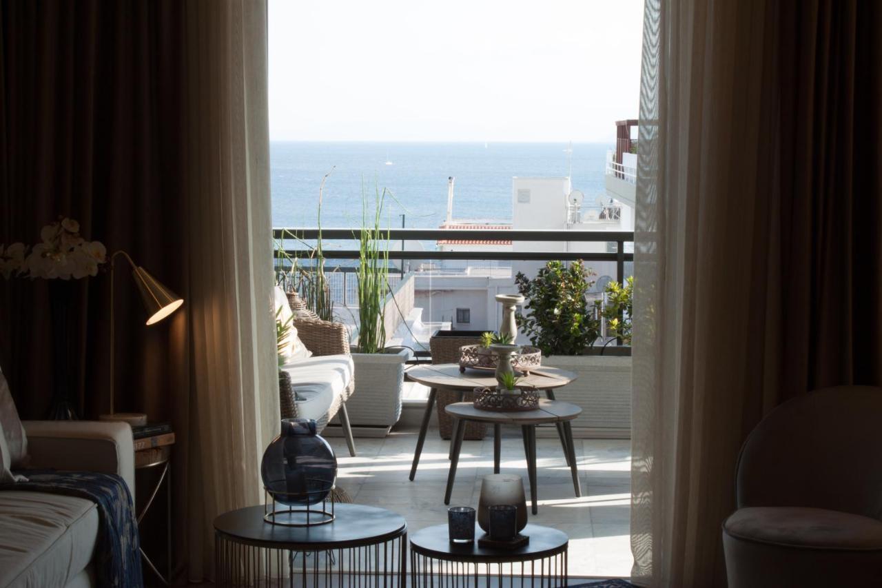 Sea View Super Romantic Apartment 아테네 외부 사진